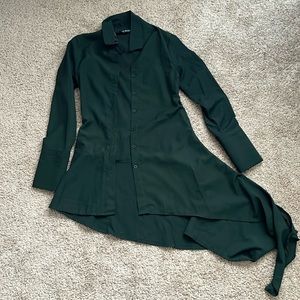 Long sleeves Forest Green Top